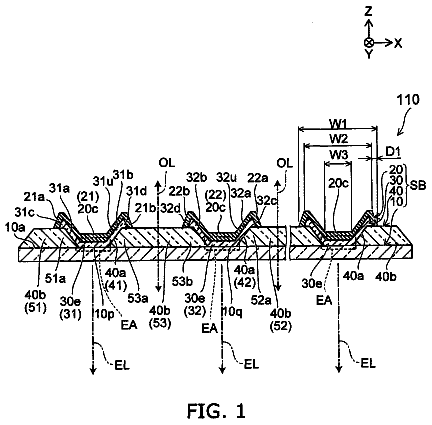 Drawing sheet 1 of US 9,865,835 B2