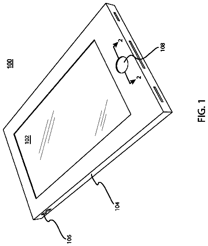 Drawing sheet 1 of US 9,883,822 B2