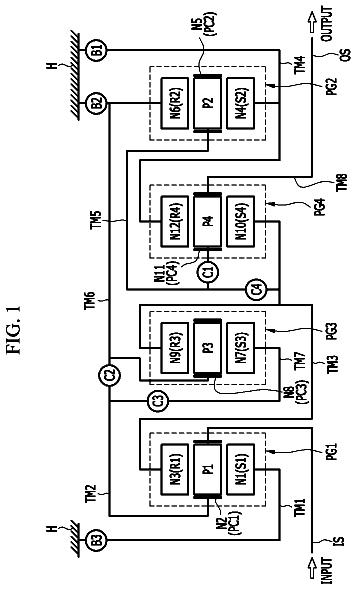 Drawing sheet 1 of US 9,897,167 B2