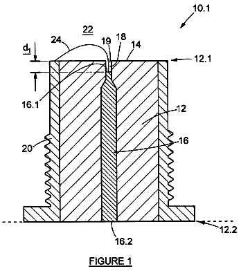 Drawing sheet 1 of US 9,899,803 B2