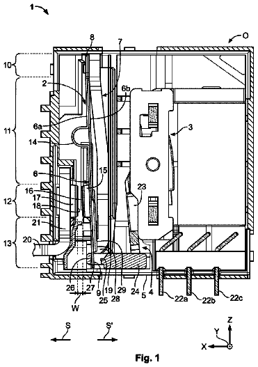 Drawing sheet 1 of US 9,916,954 B2