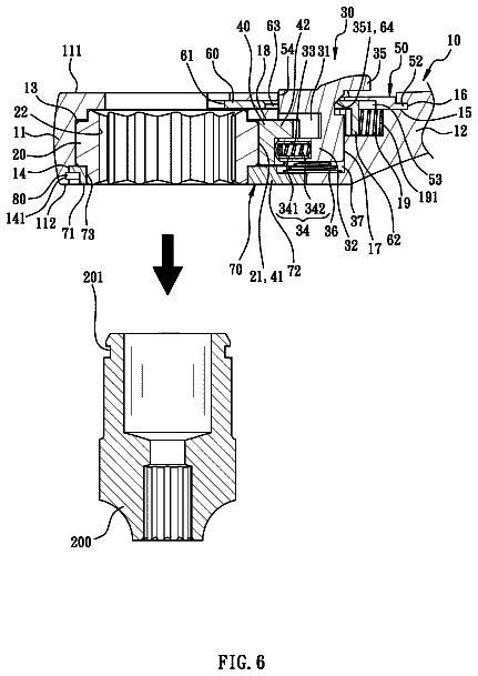 Drawing sheet 6 of US 9,931,737 B2