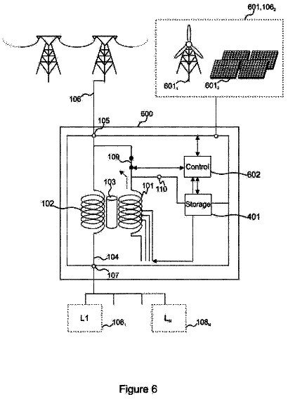 Drawing sheet 6 of US 9,948,107 B2