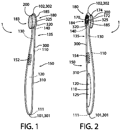 Drawing sheet 1 of US 9,955,778 B2