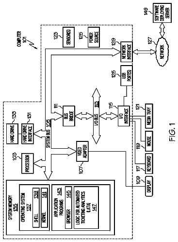 Drawing sheet 1 of US 9,959,161 B2