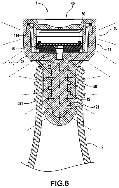 Drawing sheet 6 of US 9,975,675 B1